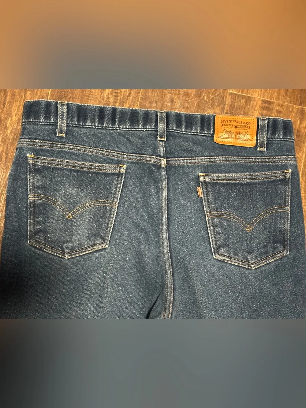 90's Orange Tag Levi's 505 Denim Jeans Straight Leg Men's 40x30